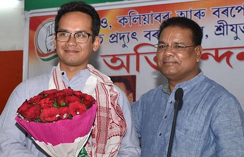 Assam Pradesh Congress Committee (APCC) Felicitates New Party MPs