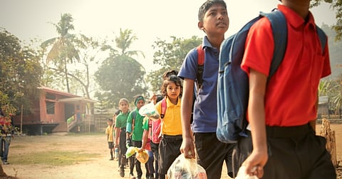 Akshar School in Pamohi Accepts Plastic Wastes As School Fees From Students