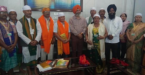 Bathou delegation from Kokrajhar visits religious shrines in New Delhi and Punjab to study temple management