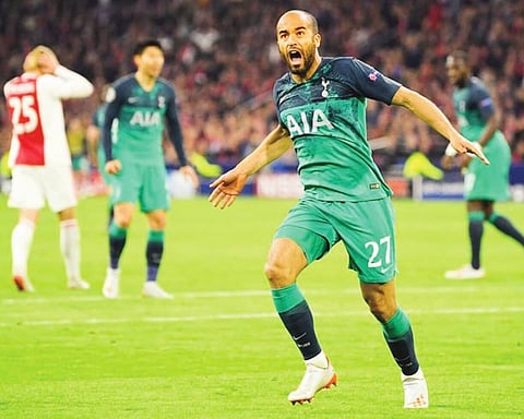 Lucas Moura Hat-Trick Puts Tottenham Into Champions League Final