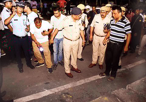 Grenade Blast Near Guwahati Central Mall on RG Baruah Road