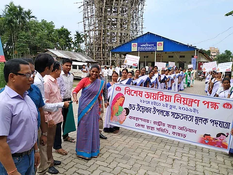 Intensified Diarrhoea Control Fortnight begins in Silchar for tackling the post rainy season Diarrhoea