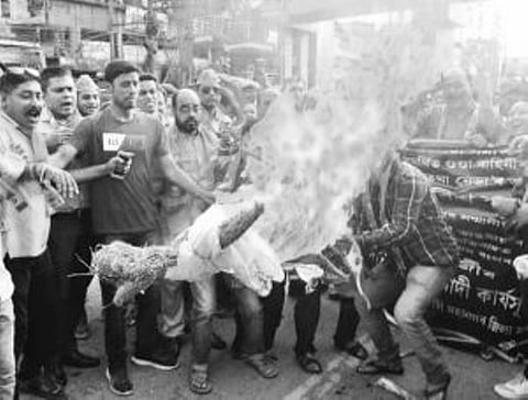 Attack on BJP leader and NEDA convener Himanta Biswa Sarma in West Bengal condemned by Assam state BJP