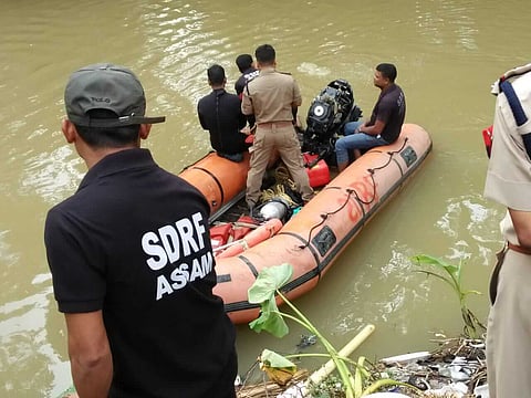Man feared drowned in the Dhaleswari river in Hailakandi