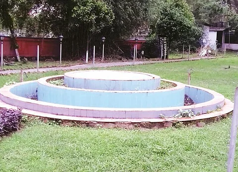 Abandoned Park In Guwahati City Lies In Waste
