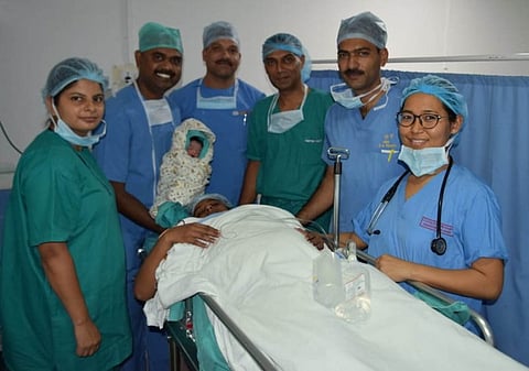 151 Base Hospital’s First Test Tube Baby