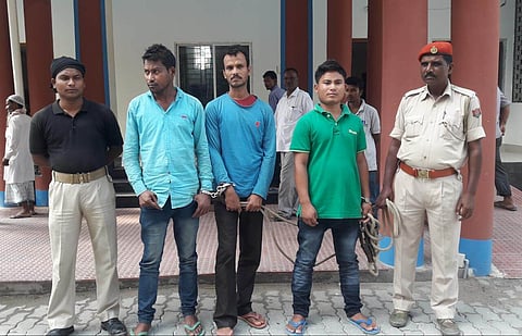 Three notorious bike lifters nabbed by Darrang Police with two stolen new bikes