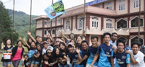 Claretine class held at Saint Claret College (SCCZ) Ziro