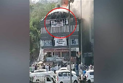 Massive Fire breaks out in Gujarat’s Surat, At least 19 children dies on spot