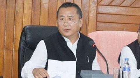 Nagaland Chief Secretary Temjen Toy reviews road projects with line departments