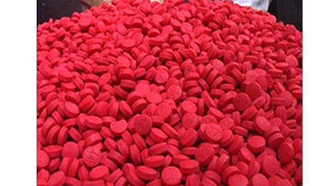 Rs 8 crore worth Myanmar-made Yaba tablets seized by Cachar police and BSF