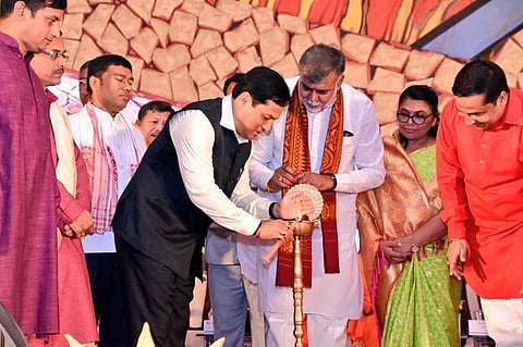 CM Sarbananda Sonowal Inaugurates Ambubachi Mela In Guwahati