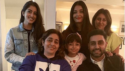 See Pics: 'Famjam' of Aishwarya Rai, Abhishek Bachchan And Navya Nanda At New York