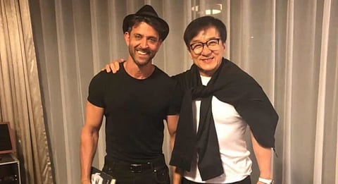 Hrithik Roshan Thrilled To Meet Jackie Chan In China