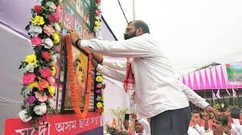 Death anniversary of Kalaguru Bishnu Prasad Rabha observed in Rangjuli