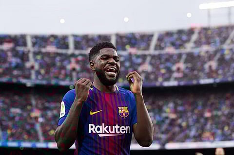 Samuel Umtiti Happy In Barcelona