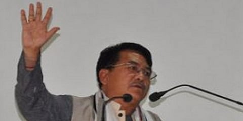 Public Health Engineering and Water Supply Minister Wankgi Lowang Reviews Projects