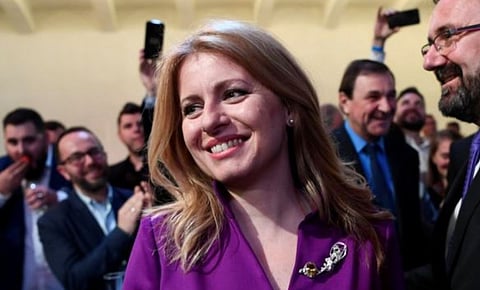 Zuzana Caputova sworn in as Slovakia’s first female President