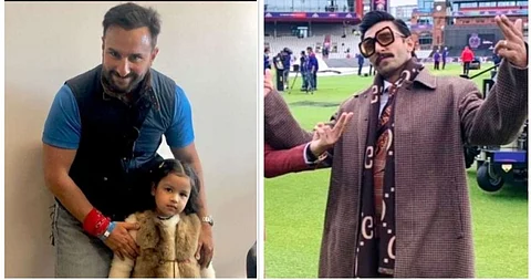 Presence of popular Indian celebrities appeared to be an icing on cake in the high voltage Indo-Pak match