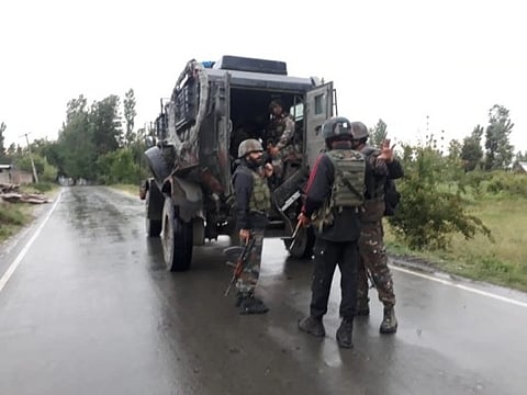 Army Convoy Attacked in Pulwama District of J&K, 9 injured