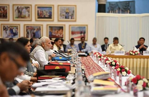 Three chief ministers give the Niti Aayog meeting a miss