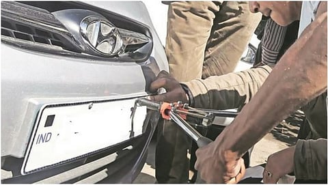 Two-day special Camp in Dibrugarh on installation of High-Security Registration Plate in vehicles