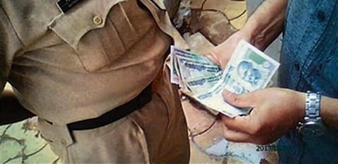 Action against corrupt officers