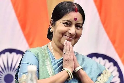 Sushma Swaraj vacates her official residence, Twitter applauds: 'you have set an example'