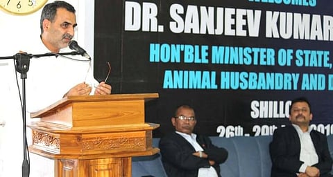 Huge Potential For Animal Husbandry And Dairy In State: Sanjeev Kumar Balyan