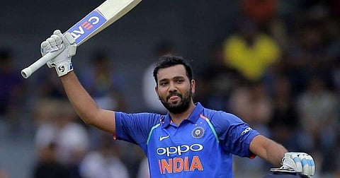 Rohit Sharma becomes the first Indian cricketer to score four hundreds in a World Cup
