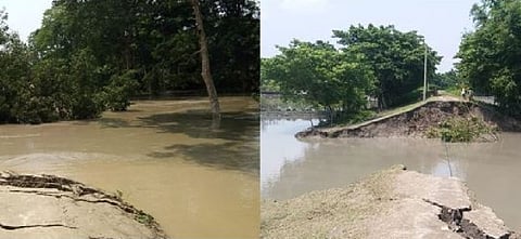 1,27,330 People of 199 Villages in Darrang District Affected by Flood