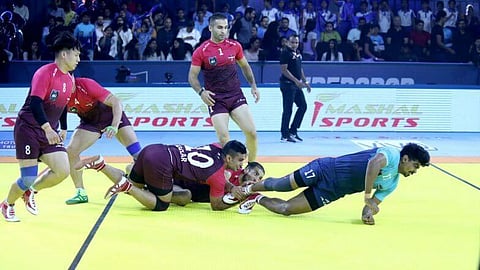 World 7 Beat India 7 In All-Star Pro Kabaddi League