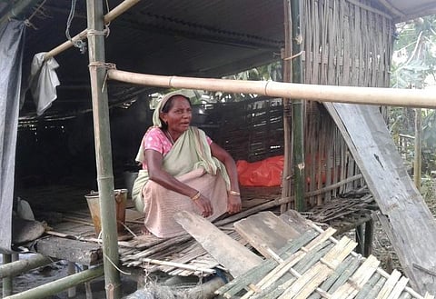 Assam Floods: People Suffer Post-Flood Miseries in Lakhimpur District