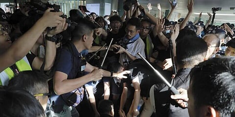 46 Injured As Rod-Wielding Mob Storms Hong Kong Railway Station