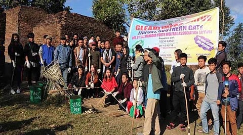 Youths Out On The Streets To Keep Itanagar Clean
