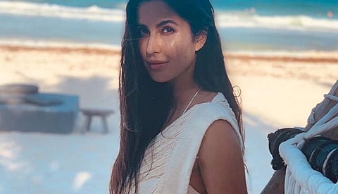 Katrina Kaif Oozes Oomph In White Swimsuit On 36th b’day