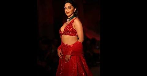 Kiara Advani Dazzles In Red At India Couture Week (ICW) 2019