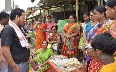 All Women Weekly Market Begins at Mangaldai