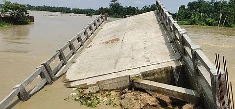 River Noa overflows, several villages affected in Kalaigaon