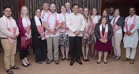 Chief Minister Sarbananda Sonowal On The State’s Growth Story To US Delegation