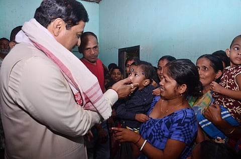 Chief Minister Sarbananda Sonowal reviews Goalpara flood situation