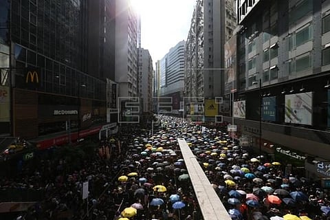 Thousands Join Freshpro-democracy Protests In Hong Kong