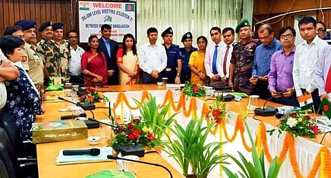 Indo-Bangladesh Meet Held in Silchar