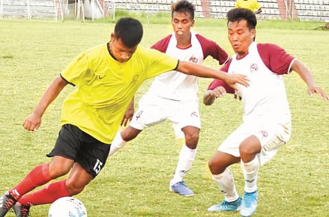 Full Points for Navajyoti Club in GSA Super Division Football League