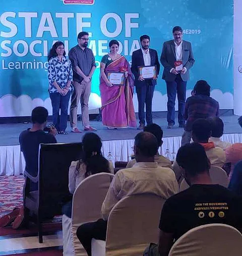 Assam Police honoured with Social Media for Empowerment Award led by ADGP Harmeet Singh