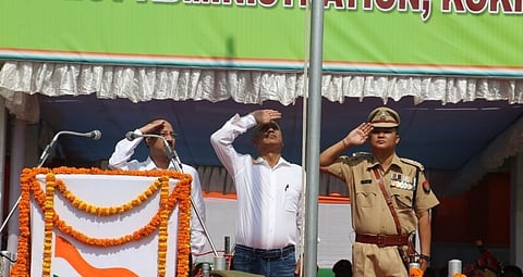 BTC chief Hagrama Mohilary unfurls Tricolour in Kokrajhar