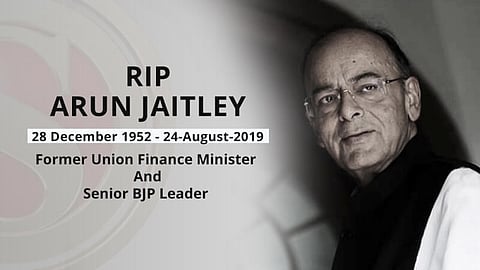 Senior BJP leader and former Union Finance minister Arun Jaitley passes away