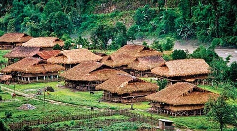 Arunachal Team to Repair Galo House in Indira Gandhi Rashtriya Manav Sanghalaya (IGRMS)