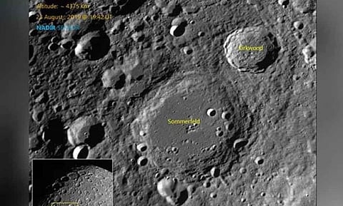 ISRO Releases a Fresh Set of ‘Moon Crater’ Photos