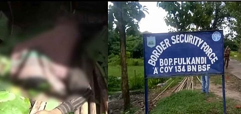 Suspected Bangladeshi intruder shot dead by BSF personnel at Fulkandi BOP in Karimganj